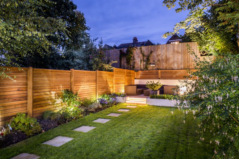 Modern Wood Fence