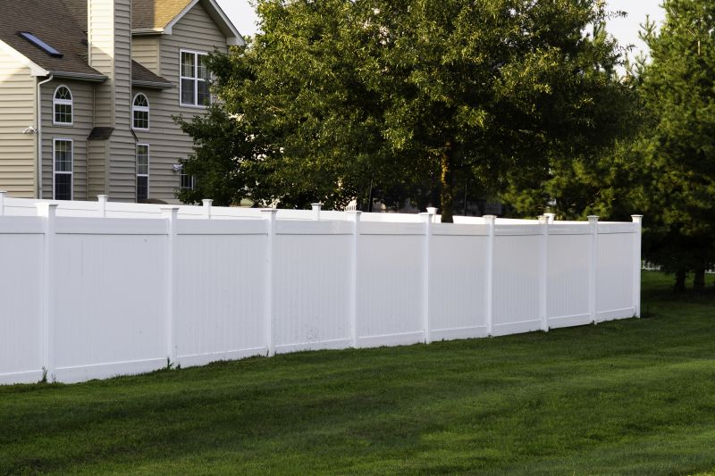 Vinyl Fence Installation detail
